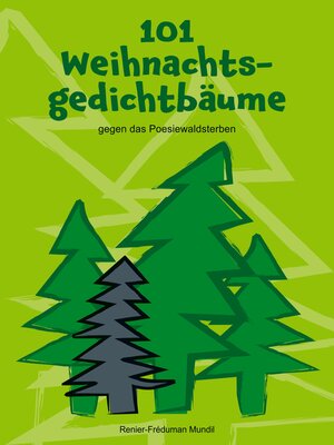 cover image of 101 Weihnachtsgedichtbäume